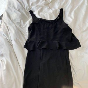 Black Peplum Zara Dress